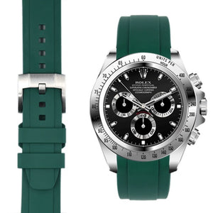 EVEREST錶帶 ROLEX DAYTONA 116500LN 116503 16520 116520 膠帶穿扣