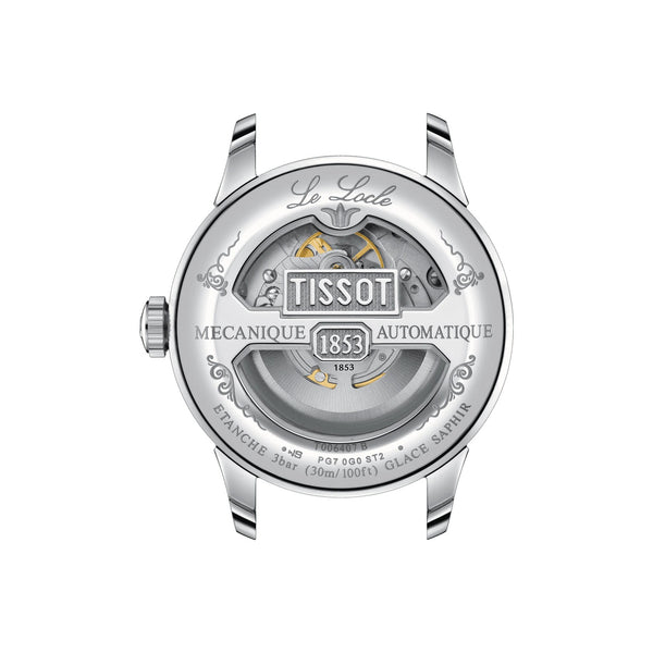 TISSOT 天梭力洛克系列Powermatic 80開芯機械男錶 T0064071103302