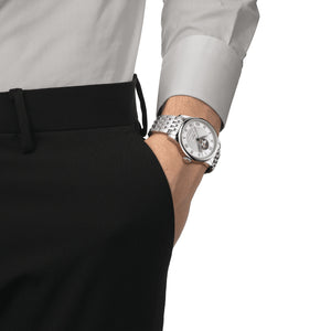 TISSOT 天梭力洛克系列Powermatic 80開芯機械男錶 T0064071103302