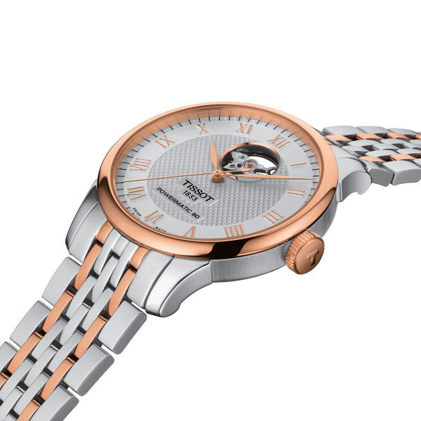 TISSOT 天梭力洛克系列Powermatic 80開芯機械男錶 T0064072203302