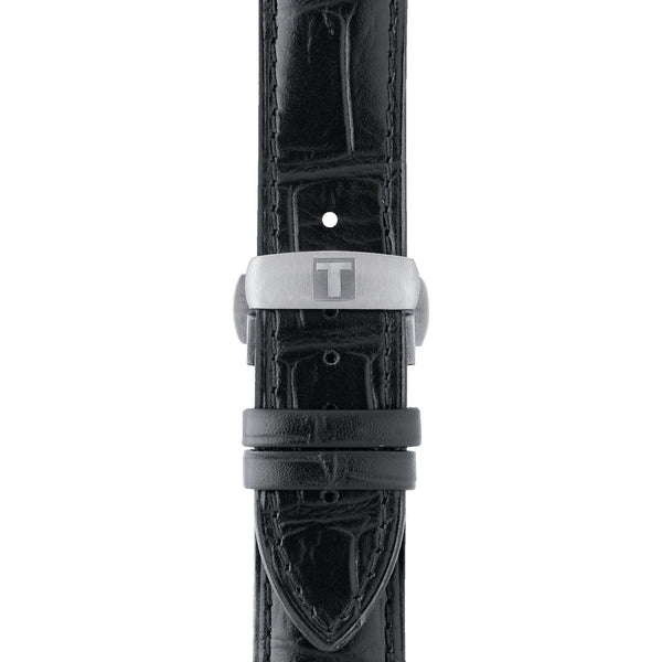 TISSOT 天梭 T-Complication 鏤空手上鏈機械腕錶 T0704051641100