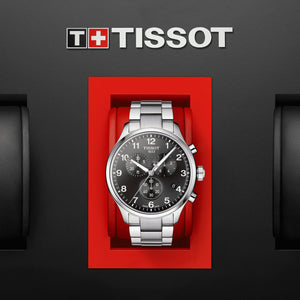 TISSOT 天梭 Chrono XL 韻馳系列經典石英計時腕錶 45mm T1166171105701