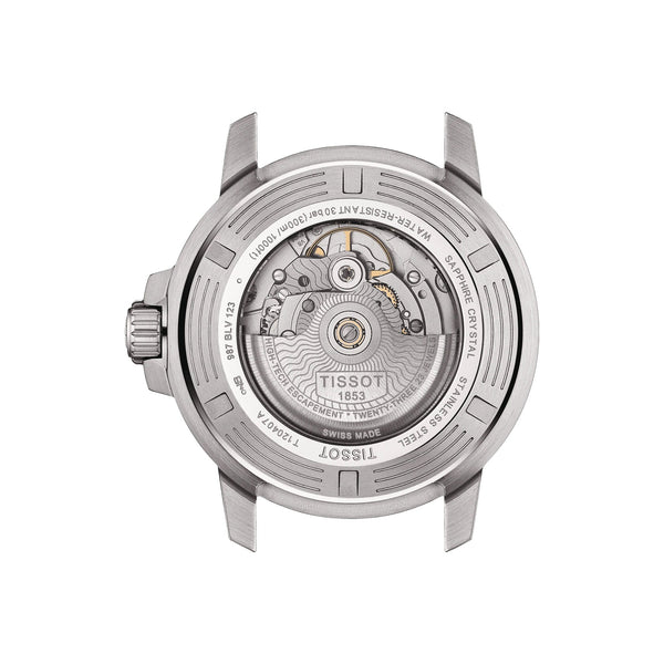 TISSOT SEASTAR 1000 天梭海星系列漸層綠300米潛水機械錶 T1204071109101
