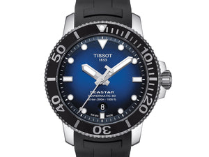 TISSOT SEASTAR 1000 天梭海星系列300米潛水機械錶 T1204071704100 - 新萬國鐘錶
