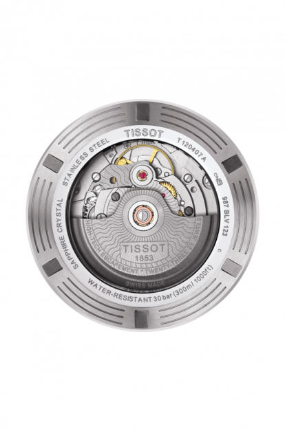 TISSOT SEASTAR 1000 天梭海星系列300米潛水機械錶 T1204071704100 - 新萬國鐘錶
