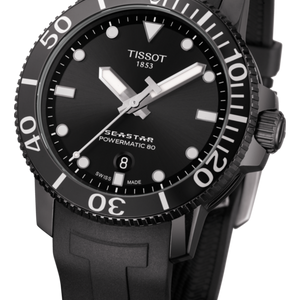 TISSOT SEASTAR 1000 天梭海星系列300米潛水機械錶 T1204073705100 - 新萬國鐘錶