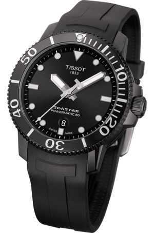 TISSOT SEASTAR 1000 天梭海星系列300米潛水機械錶 T1204073705100 - 新萬國鐘錶