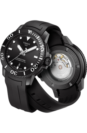 TISSOT SEASTAR 1000 天梭海星系列300米潛水機械錶 T1204073705100 - 新萬國鐘錶