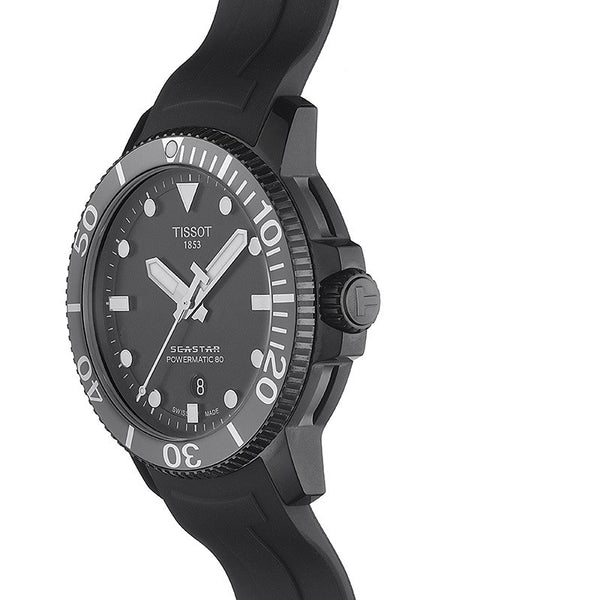 TISSOT SEASTAR 1000 天梭海星系列300米潛水機械錶 T1204073705100 - 新萬國鐘錶
