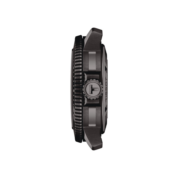 TISSOT SEASTAR 2000 天梭海星系列600米潛水機械錶漸層藍黑色PVD 46mm T1206073704100