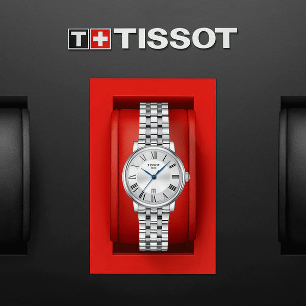 TISSOT Carson 天梭卡森系列石英女士腕錶 30mm T1222101103300