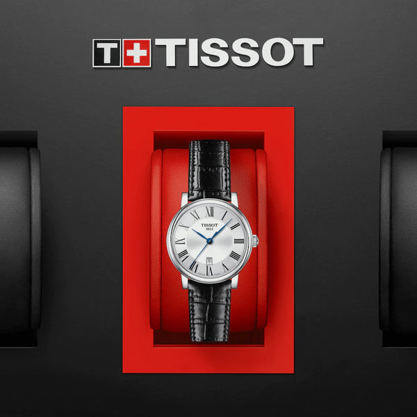 TISSOT Carson 天梭卡森系列石英女士腕錶 30mm T1222101603300