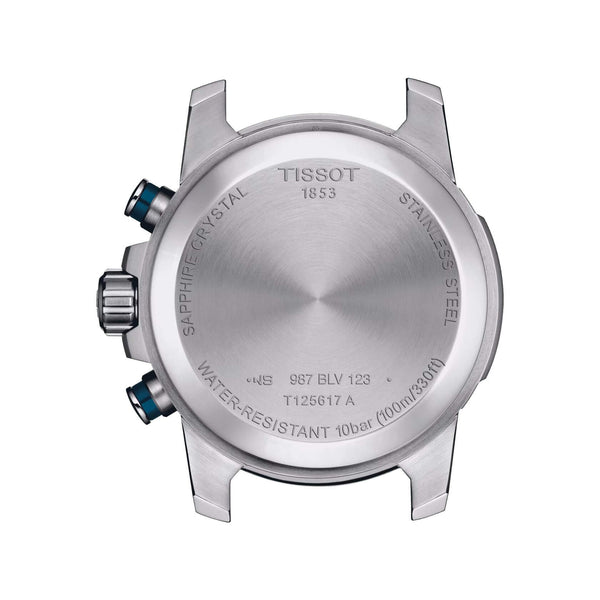 TISSOT SUPERSPORT CHRONO 天梭三眼計時石英手錶 45.5mm T1256171104100