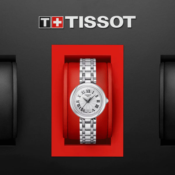 TISSOT BELLISSIMA 天梭優雅羅馬石英女士腕錶 26mm T1260101101300