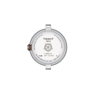 TISSOT BELLISSIMA 天梭優雅羅馬石英PVD玫瑰金女士腕錶 26mm T1260102201301