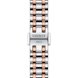 TISSOT BELLISSIMA 天梭優雅羅馬石英PVD玫瑰金女士腕錶 26mm T1260102201301