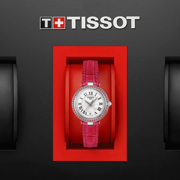 TISSOT BELLISSIMA 天梭優雅羅馬石英女士腕錶 26mm T1260106611300