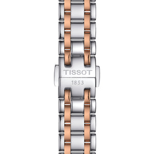 TISSOT BELLISSIMA 天梭優雅羅馬機械PVD玫瑰金女士腕錶 26mm T1262072201300