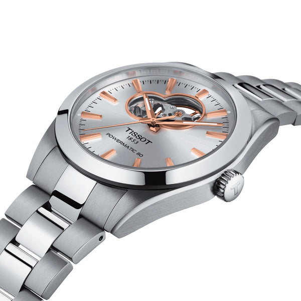 TISSOT Gentleman 天梭紳士系列 80小時開心機械手錶 40mm T1274071103101