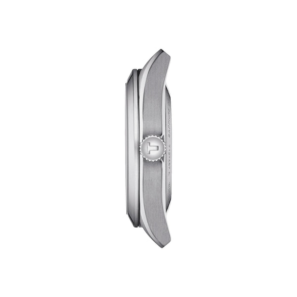 TISSOT Gentleman 天梭紳士系列 80小時矽游絲機械手錶 綠 40mm T1274071109101
