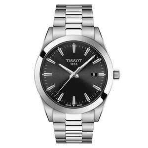 TISSOT 天梭 Gentleman 紳士系列紳士簡約時尚石英腕錶 40mm T1274101105100