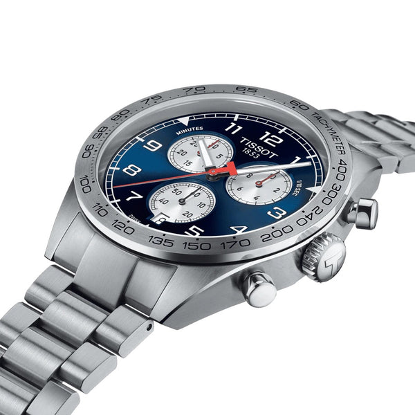 TISSOT 天梭 PRS516 三眼石英計時腕錶 45mm T1316171104200