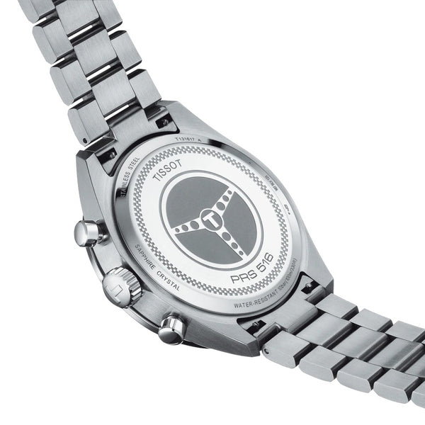 TISSOT 天梭 PRS516 三眼石英計時腕錶 45mm T1316171104200