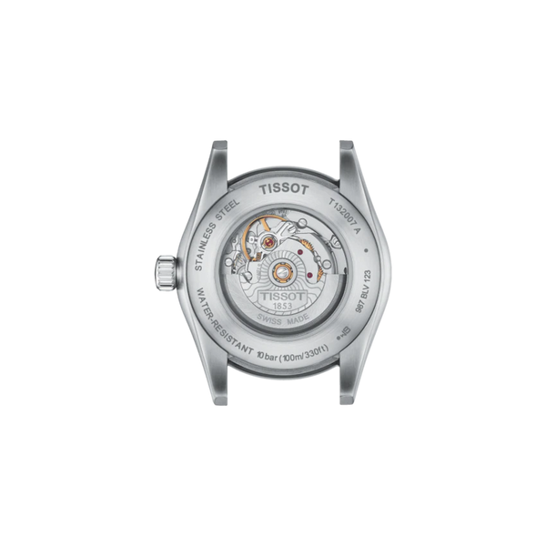 TISSOT 天梭 T-My Lady 真鑽女士機械腕錶 29.3mm T1320071106601