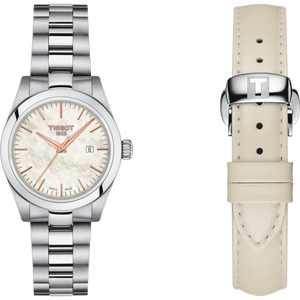 TISSOT 天梭 T-My Lady 珍珠貝女士腕錶 29.3mm T1320101111100