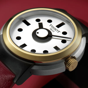 TISSOT 天梭 HERITAGE MEMPHIS 孟菲斯時尚限量套組腕錶 T1342102701100