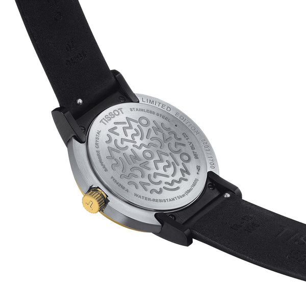TISSOT 天梭 HERITAGE MEMPHIS 孟菲斯時尚限量套組腕錶 T1342102701100