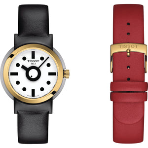 TISSOT 天梭 HERITAGE MEMPHIS 孟菲斯時尚限量套組腕錶 T1342102701100
