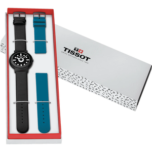 TISSOT 天梭 HERITAGE MEMPHIS 孟菲斯時尚限量套組男士腕錶 T1344103705100