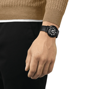 TISSOT 天梭 HERITAGE MEMPHIS 孟菲斯時尚限量套組男士腕錶 T1344103705100