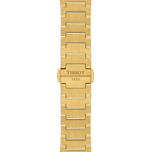TISSOT 天梭 PRX 石英腕錶PVD金色鍊帶款 35mm T1372103302100