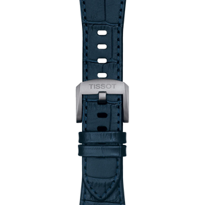 TISSOT 天梭 PRX Powermatic 80 機械腕錶藍面皮帶款 T1374071604100