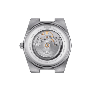 TISSOT 天梭 PRX Powermatic 80 機械腕錶黑面皮帶款 T1374071605100