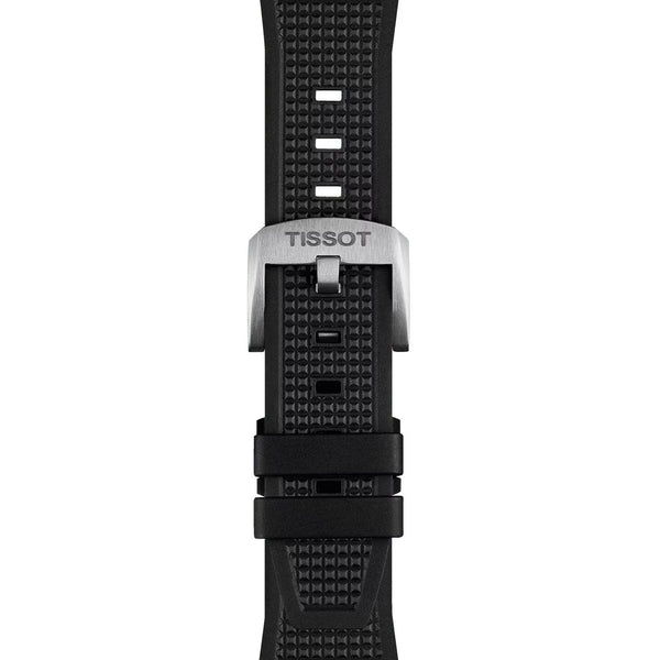 TISSOT 天梭 PRX 系列80小時自動款機械腕錶藍面膠帶款 40mm T1374071704100
