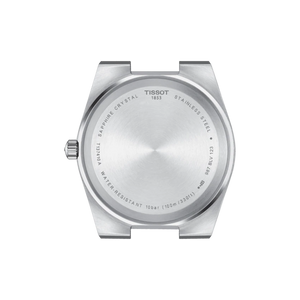 TISSOT 天梭 PRX 石英腕錶藍面皮帶款 T1374101604100