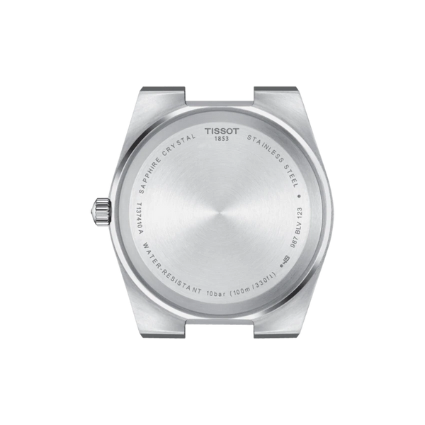 TISSOT 天梭 PRX 石英腕錶藍面皮帶款 T1374101604100