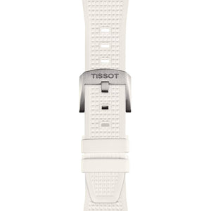 TISSOT 天梭 PRX 系列復古時尚石英腕錶白面膠帶款 40mm T1374101701100