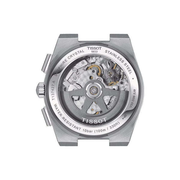 TISSOT 天梭 PRX 系列自動款熊貓70年代計時機械錶 42mm T1374271101101
