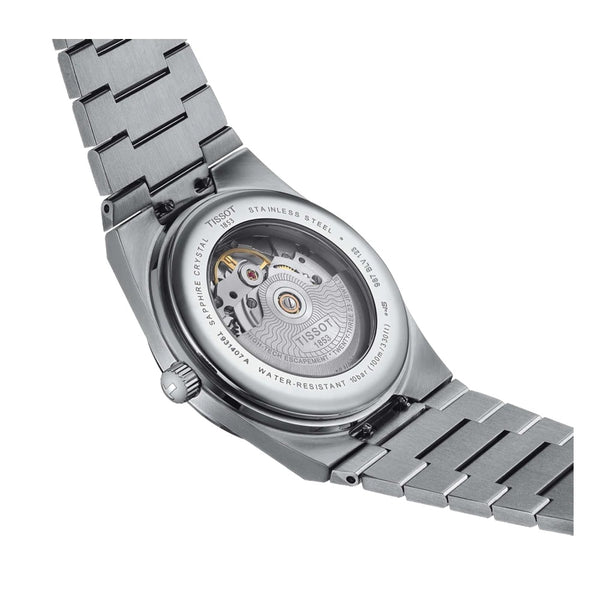 TISSOT 天梭 PRX Powermatic 80 機械腕錶 綠面 T1374071109100
