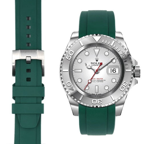 EVEREST錶帶 ROLEX YACHT-MASTER 126622 126621 116622 116621 膠帶穿扣