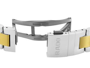 RADO 雷達錶 Captain Cook 庫克船長300米PVD黃金綠面陶瓷潛水腕錶 42mm R32138303