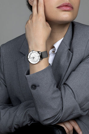 RADO 雷達錶 Captain Cook 庫克船長自動機械鑽石女士腕錶 37mm R32500703