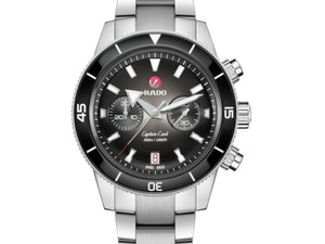 RADO 雷達錶 Captain Cook 庫克船長300米計時腕錶 43mm R32145158 - 新萬國鐘錶