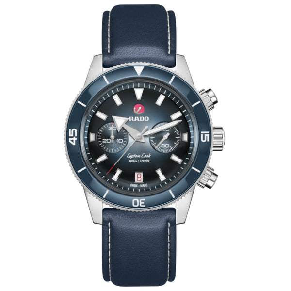 RADO 雷達錶 Captain Cook 庫克船長300米計時腕錶 43mm R32145208