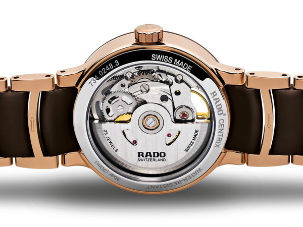 RADO 雷達錶 Centrix Automatic Open Heart 晶萃系列鏤空機械腕錶 R30248712