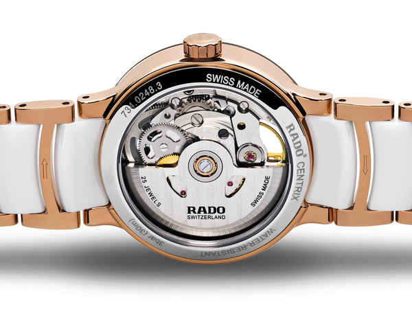 RADO 雷達錶 Centrix Automatic Open Heart 晶萃系列鏤空機械腕錶 R30248902